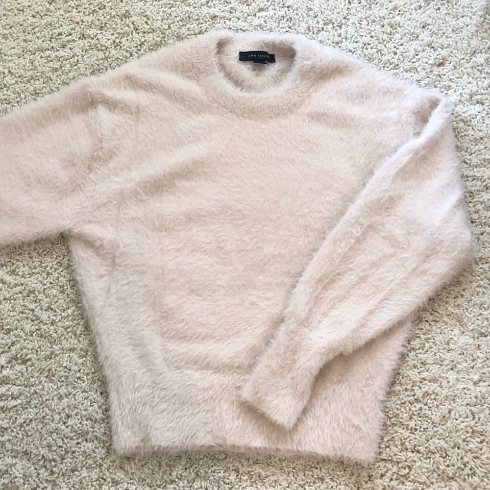 Adorable fuzzy sweater!